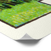 Vintag Sebright Bantam Chicken Poster (Ecke)