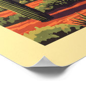 Vintag Sedona Arizona Poster (Ecke)