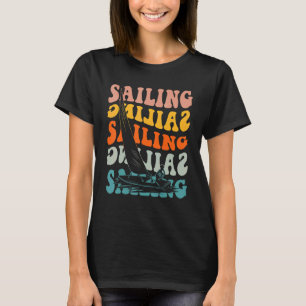 Vintag Segelschiff Mens Jungs Kinder T-Shirt