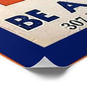 Vintag Sei ein U.S. Marine! Poster (Ecke)