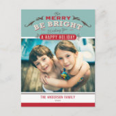 Vintag Sei froh, dass du richtig Zitat Weihnachten (Vorderseite)