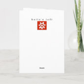 Vintag seien Sie mein Valentine Feiertagskarte (Rückseite)