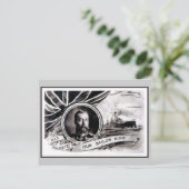 Vintag Seiner Majestät unser Seelenkönig Postkarte (Stehend Vorderseite)