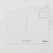 Vintag Seiner Majestät unser Seelenkönig Postkarte (Rückseite)