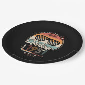 Vintag seit 1951 pappteller (Schrägansicht)