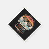 Vintag seit 1952 serviette (Ecke)