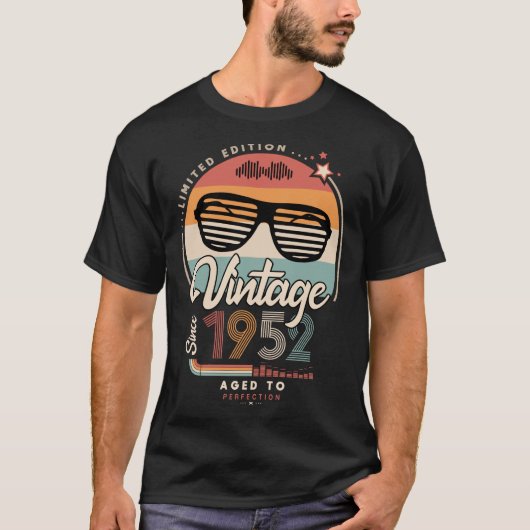 Vintag seit 1952 T-Shirt (Vorderseite)