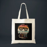 Vintag seit 1952 tragetasche<br><div class="desc">Das perfekte Vintage Geburtstagsgeschenk mit Ihrem Geburtsjahr und schönen Retrofarben. Sehr nette alte Schule und modernes Design gleichzeitig.</div>