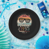 Vintag seit 1953 pappteller (Party)