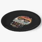 Vintag seit 1953 pappteller (Schrägansicht)