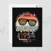 Vintag seit 1954 postkarte (Vorne/Hinten)