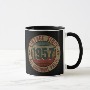 VINTAG SEIT 1957 ALLE URSPRUNGSTEILE TASSE