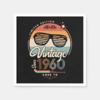 Vintag seit 1960 Postkarte