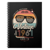 Vintag seit 1961 notizblock (Vorderseite)