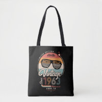 Vintag seit 1963 Totbeutel