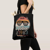 Vintag seit 1963 Totbeutel Tasche (Von Nahem)