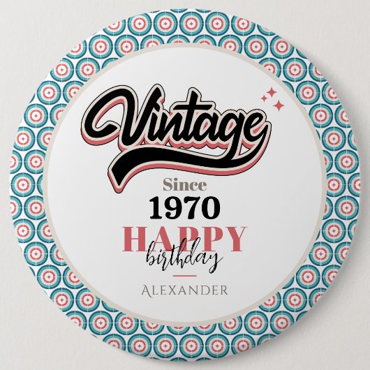 Vintag seit - 1970 button (Vorderseite)