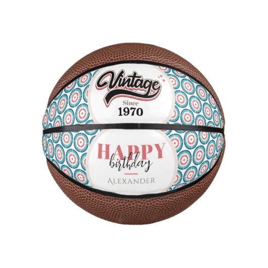 Vintag seit - 1970 mini basketball (Vorderseite)