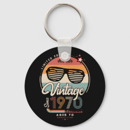 Vintag seit 1970 schlüsselanhänger