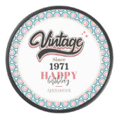 Vintag seit - 1971 eishockey puck (Vorderseite)