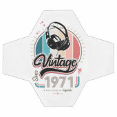 Vintag seit 1971 fußball (Flach)