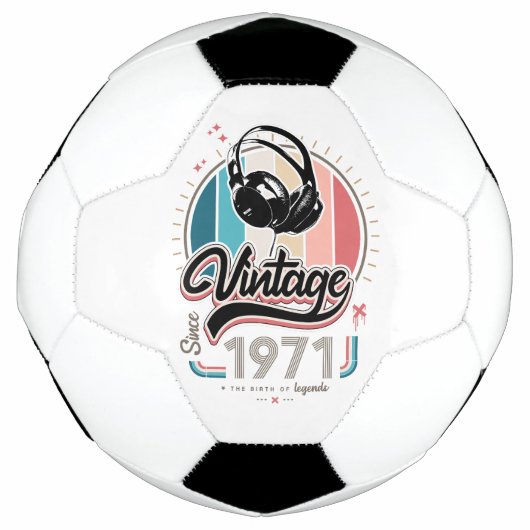 Vintag seit 1971 fußball (Vorderseite)