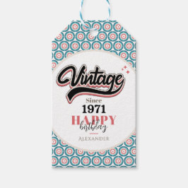 Vintag seit - 1971 geschenkanhänger