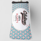 Vintag seit - 1971 golf headcover (Rotieren 90)