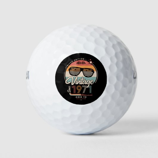 Vintag seit 1971 golfball (Vorderseite)