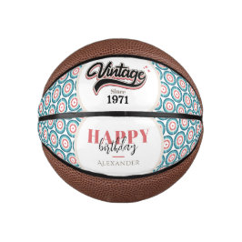 Vintag seit - 1971 mini basketball