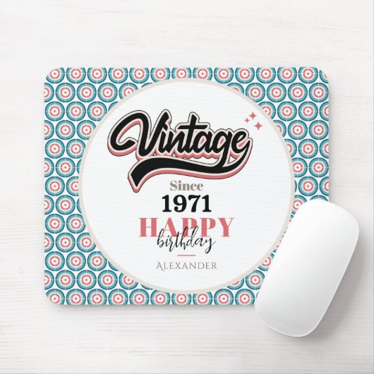 Vintag seit - 1971 mousepad (Mit Mouse)