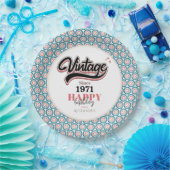 Vintag seit - 1971 pappteller (Party)