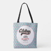 Vintag seit - 1971 tasche (Rückseite)