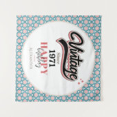 Vintag seit - 1971 wandteppich (Vorderseite (Horizontal))