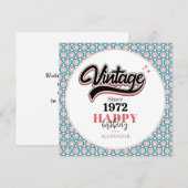 Vintag seit - 1972 (Vorne/Hinten)