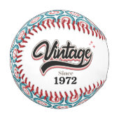 Vintag seit - 1972 baseball (Vorderseite Links)