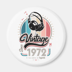 Vintag seit 1972 Kopfhörer Magnet