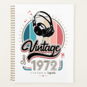 Vintag seit 1972 Kopfhörer Planer (Vorderseite)