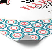 Vintag seit - 1972 poster (Ecke)