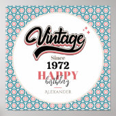 Vintag seit - 1972 poster (Vorne)