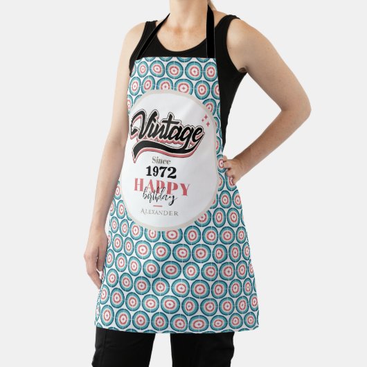 Vintag seit - 1972 schürze (InSitu)