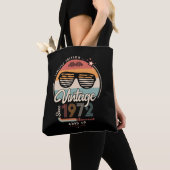 Vintag seit 1972 Totbeutel Tasche (Von Nahem)