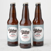 Vintag seit - 1973 bierflaschenetikett (Flaschen)