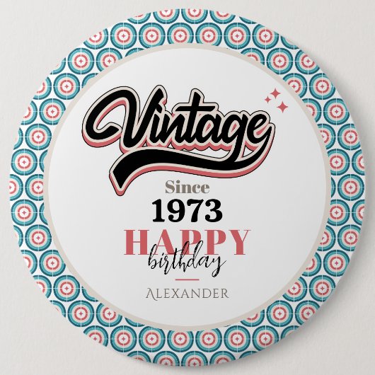 Vintag seit - 1973 button (Vorderseite)