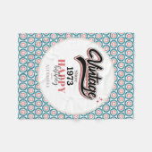 Vintag seit - 1973 fleecedecke (Vorderseite (Horizontal))