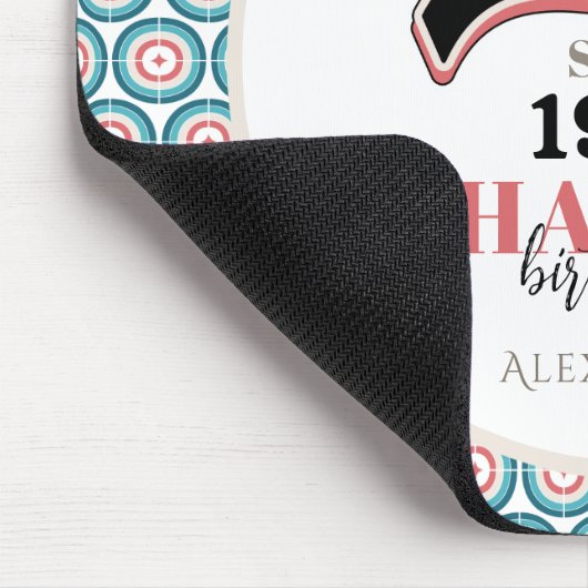 Vintag seit - 1973 mousepad (Ecke)