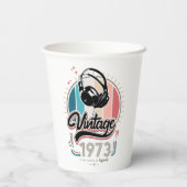 Vintag seit 1973 pappbecher (Rückseite)