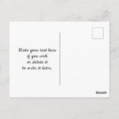 Vintag seit 1973 postkarte (Rückseite)