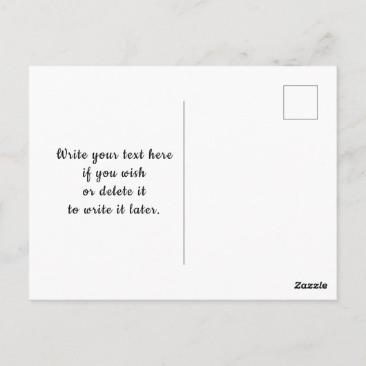 Vintag seit 1973 postkarte (Rückseite)