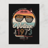 Vintag seit 1973 postkarte (Vorderseite)